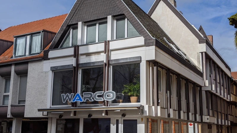 Le bâtiment de la Galerie WARCO à Neustadt an der Weinstrasse dans la rue Klemmhof 9, le coin Badstubengasse.