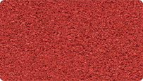 L'échantillon en couleur Rosé de WARCO (RAL 3017) pour les surfaces monochromes en EPDM vierge.