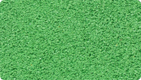 Farbmuster zum WARCO Farbton Maigrün (wie RAL 6017) für monochrome Oberflächen aus virgin EPDM.