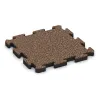 Event-Klickfliese Outdoor von WARCO im Farbdesign Bast & Borke mit den Abmessungen 500 x 500 x 40 mm. Produktfoto von Artikel 5904 in der Aufsicht von schräg vorne.