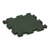 Fallschutz-Puzzlematte von WARCO im Farbdesign Englischer Rasen mit den Abmessungen 500 x 500 x 30 mm. Produktfoto von Artikel 2630 in der Aufsicht von schräg vorne.
