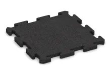 Dalle amortissante à emboîtement puzzle