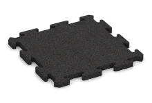 Dalle amortissante à emboîtement puzzle