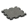 Ballspielplatte HD von WARCO im Farbdesign Grauer Granit mit den Abmessungen 500 x 500 x 50 mm. Produktfoto von Artikel 4160 in der Aufsicht von schräg vorne.