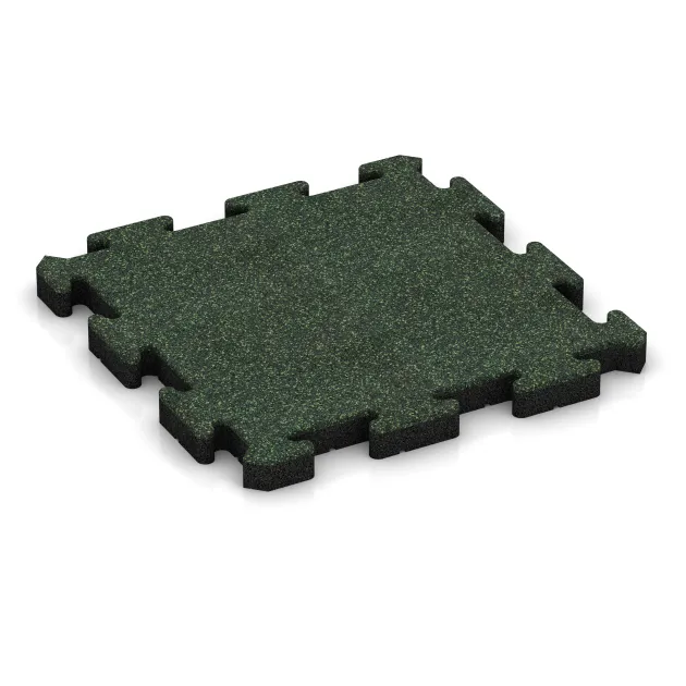Dalle de terrasse à emboîtement de WARCO en couleur Pelouse anglaise au format 500 x 500 x 50 mm. La photo de l’article 3024 dans la vue complète de face.
