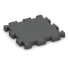 Ballspielplatte HD von WARCO im Farbdesign Schiefergrau mit den Abmessungen 500 x 500 x 50 mm. Produktfoto von Artikel 4206 in der Aufsicht von schräg vorne.