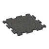 Poolumrandung von WARCO im Farbdesign Dunkelgrauer Granit mit den Abmessungen 500 x 500 x 18 mm. Produktfoto von Artikel 0124 in der Aufsicht von schräg vorne.