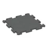 Spielmatte von WARCO im Farbdesign Schiefergrau mit den Abmessungen 500 x 500 x 18 mm. Produktfoto von Artikel 3917 in der Aufsicht von schräg vorne.
