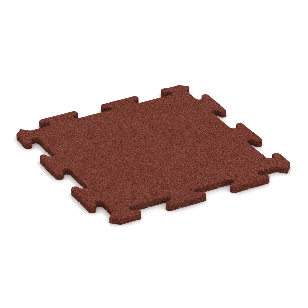 Revêtement de sol clipsable Indoor de WARCO en couleur Rouge brique au format 50 x 50 x 1,8 cm | 0,25 m². La photo de l’article 5686 dans la vue complète de face.