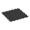 Hunde-Bodenplatte von WARCO im Farbdesign Anthrazit mit den Abmessungen 100 x 100 x 1,8 cm | 1,00 m². Produktfoto von Artikel 3953 in der Aufsicht von schräg vorne.