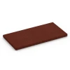 Paddockmatte Luxus von WARCO im Farbdesign Ziegelrot mit den Abmessungen 100 x 50 x 5 cm | 0,50 m². Produktfoto von Artikel 6649 in der Aufsicht von schräg vorne.