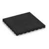 Wandschutzplatte von WARCO im Farbdesign Anthrazit mit den Abmessungen 500 x 500 x 45 mm. Produktfoto von Artikel 0654 in der Aufsicht von schräg vorne.