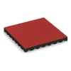 Dalle amortissante 5 cm - EN 1177 ≤ 145 cm de WARCO en couleur Rouge corail au format 500 x 500 x 50 mm. La photo de l’article 5572 dans la vue complète de face.