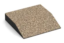 Dalle latérale (un côté biseauté)