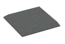 Dalle de coin (deux côtés biseautés)