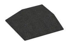 Dalle de coin (deux côtés biseautés)