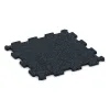 Fitnessboden Kompakt von WARCO im Farbdesign Leicht Blau Gesprenkelt mit den Abmessungen 485 x 485 x 16 mm | 0,235 m². Produktfoto von Artikel 0993 in der Aufsicht von schräg vorne.