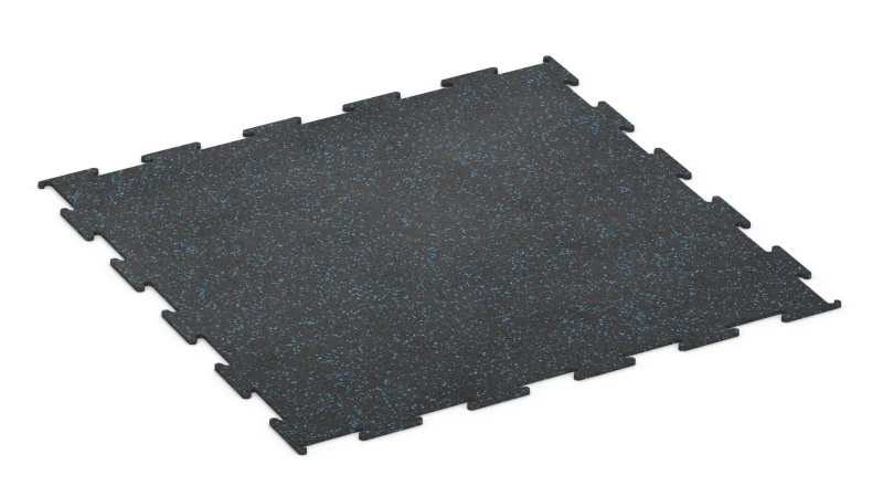 Bleu doux moucheté