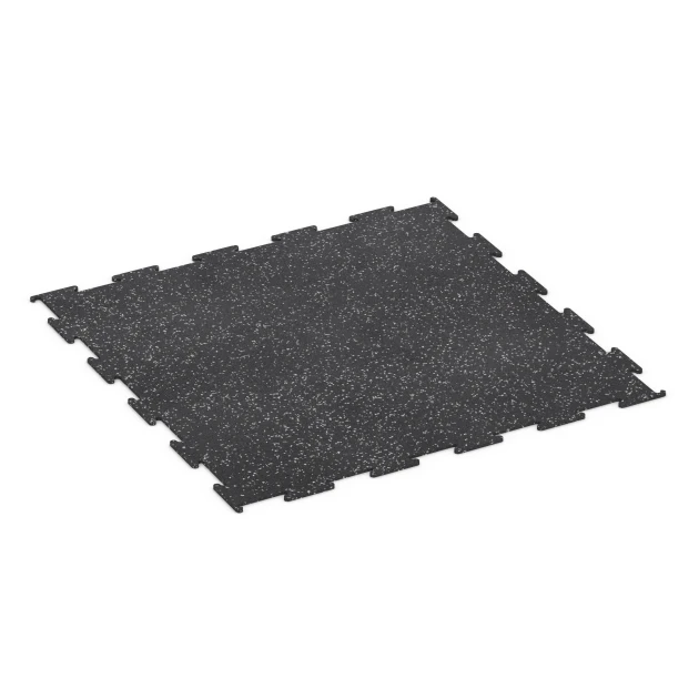 Sol de salle de sport Compact de WARCO en couleur Gris légèrement moucheté au format 100 x 100 x 0,8 cm | 1,00 m². La photo de l’article 6452 dans la vue complète de face.