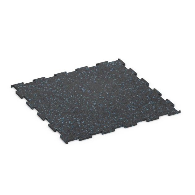 Sol de Fitness Compact de WARCO en couleur Bleu doux moucheté au format 50 × 50 × 0,8 cm. La photo de l’article 6457 dans la vue complète de face.