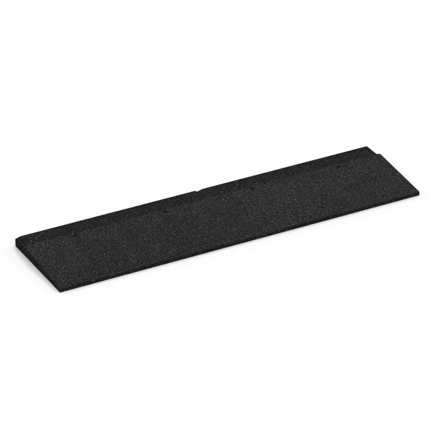 Rampe de seuil de WARCO en couleur Anthracite au format 100 × 25 cm | 1 < 3 cm. La photo de l’article 6595 dans la vue complète de face.