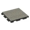 Poolfliese Classic von WARCO im Farbdesign Heller Granit mit den Abmessungen 500 x 500 x 30 mm. Produktfoto von Artikel 1208 in der Aufsicht von schräg vorne.