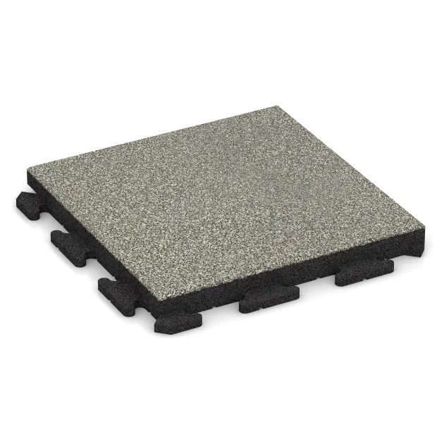 Dalles pour allées Classic de WARCO en couleur Granit clair au format 500 x 500 x 50 mm. La photo de l’article 1432 dans la vue complète de face.