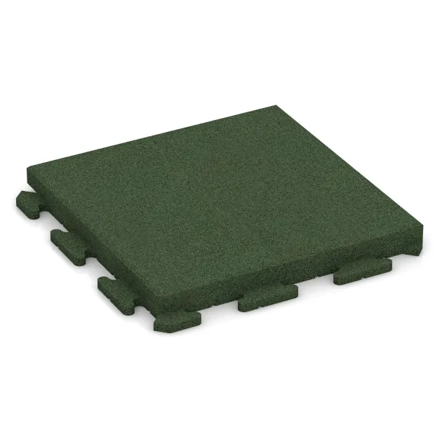 Dalles pour allées Classic de WARCO en couleur Vert gazon au format 500 x 500 x 50 mm. La photo de l’article 1480 dans la vue complète de face.