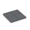 Mosaik – Klickfliese von WARCO im Farbdesign Silbergrau mit den Abmessungen 30 x 30 x 2 cm. Produktfoto von Artikel 6349 in der Aufsicht von schräg vorne.