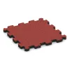 Treppenfliese von WARCO im Farbdesign Rose mit den Abmessungen 306 x 306 x 20 mm. Produktfoto von Artikel 5967 in der Aufsicht von schräg vorne.