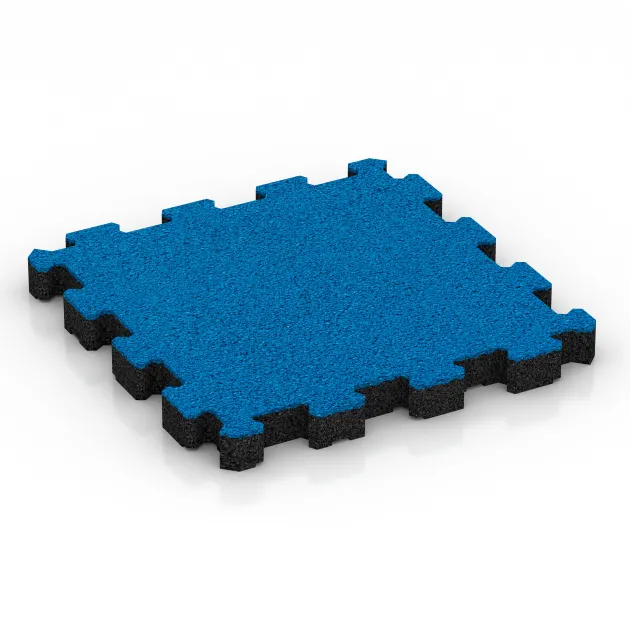 Dalle plage de piscine sans joints de WARCO en couleur Bleu ciel au format 306 x 306 x 30 mm. La photo de l’article 5237 dans la vue complète de face.