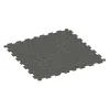 Sol de Fitness Compact de WARCO en couleur Granit foncé au format 970 x 970 x 8 mm. La photo de l’article 1019 dans la vue complète de face.