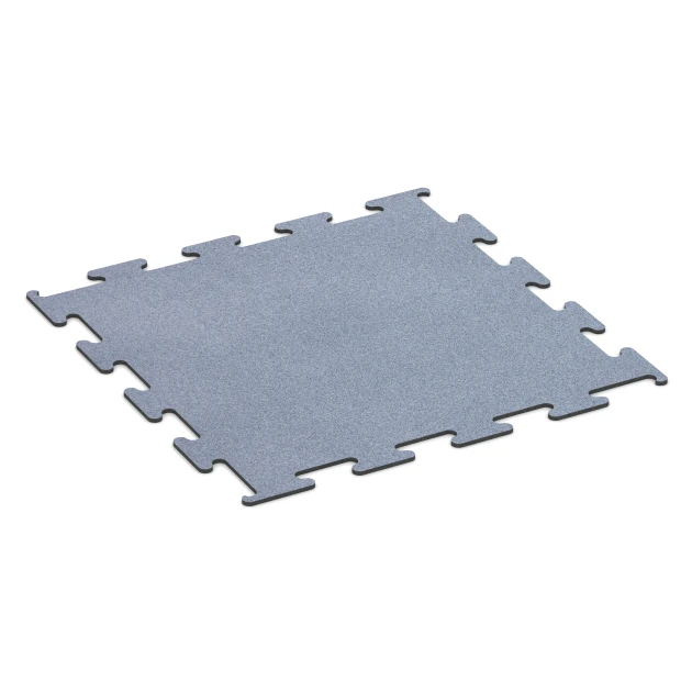 Fitness Performance Elite Revêtement Sportif de WARCO en couleur Gris brume au format 100 x 100 x 1 cm | 1,00 m². La photo de l’article 6146 dans la vue complète de face.