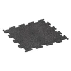 Fitness Performance Elite Trainingsboden von WARCO im Farbdesign Leicht Grau Gesprenkelt mit den Abmessungen 100 x 100 x 1,5 cm | 1,00 m². Produktfoto von Artikel 3777 in der Aufsicht von schräg vorne.
