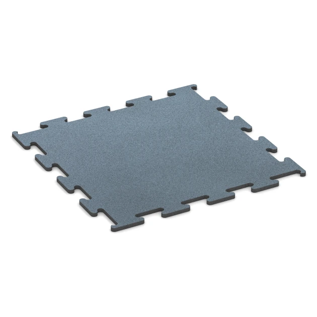 Fitness Performance Elite Trainingsboden von WARCO im Farbdesign Altsilber mit den Abmessungen 100 x 100 x 2 cm | 1,00 m². Produktfoto von Artikel 6162 in der Aufsicht von schräg vorne.