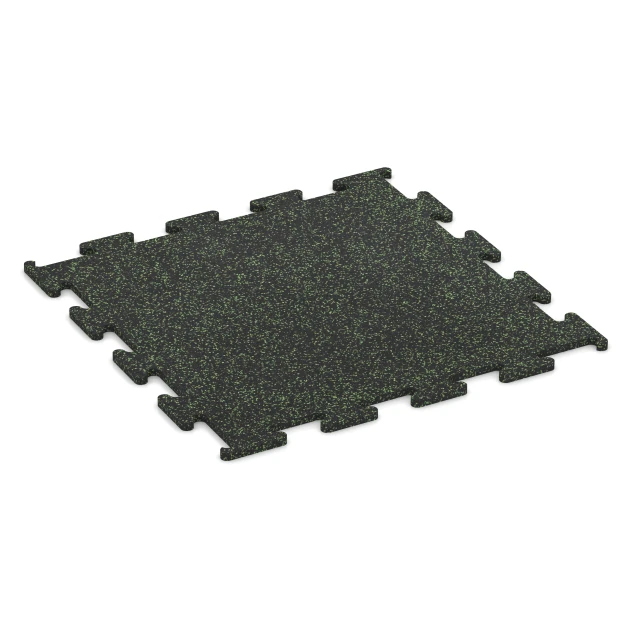 Fitness Performance Elite Revêtement Sportif de WARCO en couleur Vert doux moucheté au format 100 x 100 x 2 cm | 1,00 m². La photo de l’article 6979 dans la vue complète de face.