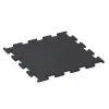 Fitness Performance Elite Trainingsboden von WARCO im Farbdesign Leicht Rot Gesprenkelt mit den Abmessungen 500 x 500 x 10 mm. Produktfoto von Artikel 3765 in der Aufsicht von schräg vorne.