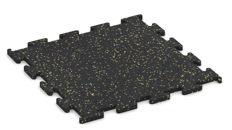 Jaune doux moucheté