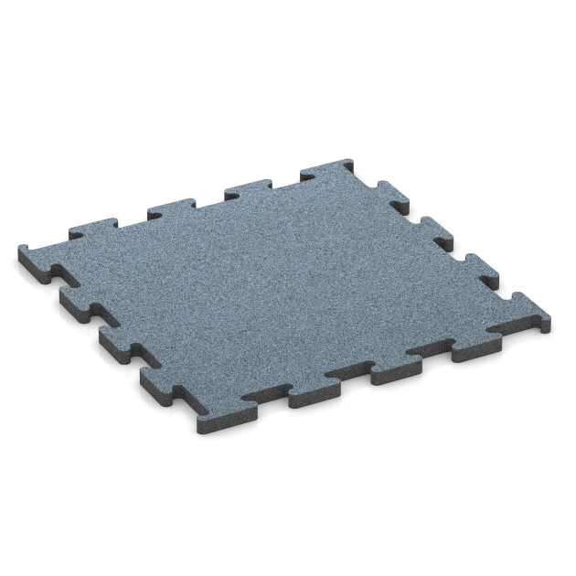 Fitness Performance Elite revêtement sportif de WARCO en couleur Argent vieilli au format 50 x 50 x 2 cm | 0,25 m². La photo de l’article 6168 dans la vue complète de face.