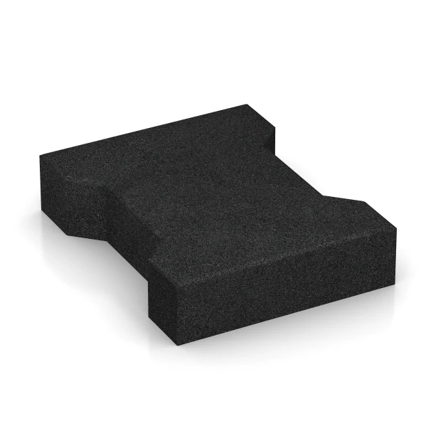 Pflasterstein von WARCO im Farbdesign Anthrazit mit den Abmessungen 20 × 16,5 × 4,3 cm | 0,0278 m². Produktfoto von Artikel 3845 in der Aufsicht von schräg vorne.