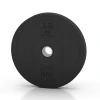 Bumper Plate Slim von WARCO im Farbdesign Anthrazit mit den Abmessungen 15 kg | ø 45,4 x 5,85 cm. Produktfoto von Artikel 6088 in der Aufsicht von schräg vorne.
