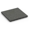Dalle amortissante EPDM – 120 cm de WARCO en couleur Granit gris foncé au format 50 x 50 x 4 cm | 0,25 m². La photo de l’article 6422 dans la vue complète de face.