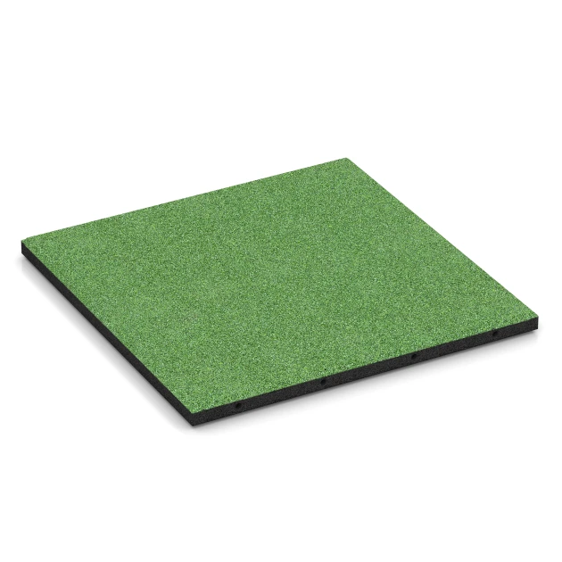 Terrassenplatte Classic von WARCO im Farbdesign Lindgrün mit den Abmessungen 50 x 50 x 3 cm. Produktfoto von Artikel 6180 in der Aufsicht von schräg vorne.
