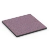 Fallschutzmatte EPDM – 90 cm von WARCO im Farbdesign Lavendel mit den Abmessungen 50 x 50 x 3 cm | 0,25 m². Produktfoto von Artikel 6418 in der Aufsicht von schräg vorne.
