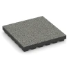 Dalle amortissante EPDM – 210 cm de WARCO en couleur Granit gris au format 50 x 50 x 7 cm | 0,25 m². La photo de l’article 6441 dans la vue complète de face.