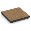 Dalle amortissante EPDM – 210 cm de WARCO en couleur Terracotta au format 50 x 50 x 7 cm | 0,25 m². La photo de l’article 6443 dans la vue complète de face.