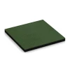 Fallschutzplatten von WARCO im Farbdesign Grasgrün mit den Abmessungen 50 x 50 x 4 cm. Produktfoto von Artikel 6195 in der Aufsicht von schräg vorne.