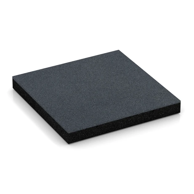 Fallschutzplatte – 180 cm von WARCO im Farbdesign Schiefergrau mit den Abmessungen 50 x 50 x 6 cm. Produktfoto von Artikel 6269 in der Aufsicht von schräg vorne.