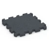Fallschutzplatte - 150 cm von WARCO im Farbdesign Schiefergrau mit den Abmessungen 50 x 50 x 4 cm | 0,25 m². Produktfoto von Artikel 6400 in der Aufsicht von schräg vorne.