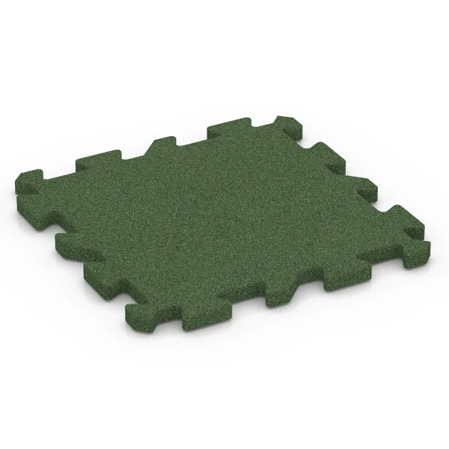 Ballspielplatte von WARCO im Farbdesign Grasgrün mit den Abmessungen 50 x 50 x 3 cm | 0,25 m². Produktfoto von Artikel 6991 in der Aufsicht von schräg vorne.